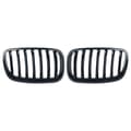 Miniatyrbillede 1 af 2: BMW Front Kidney Grille, Glans Sort, Skræddersyet Pasform,Glansfuld Sort