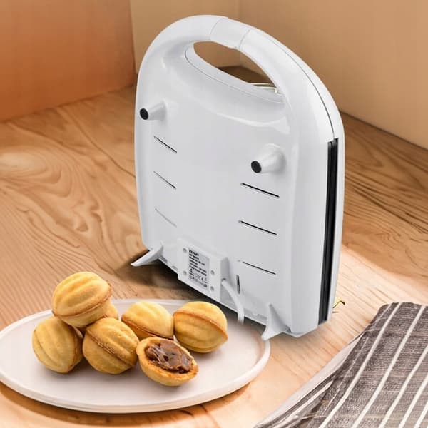 Jordnøddekagebrødrister 24 dele kraftfuld 1400W julegave