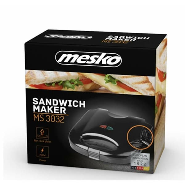 Smörgåsmaskin Adler MS 3032 Svart Multicolour 850 W