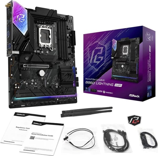 Bundkort - ASRock B860 Lightning WiFi