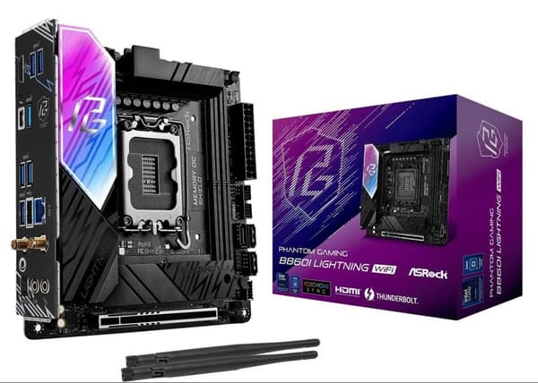ASRock B860I Lightning WiFi bundkort