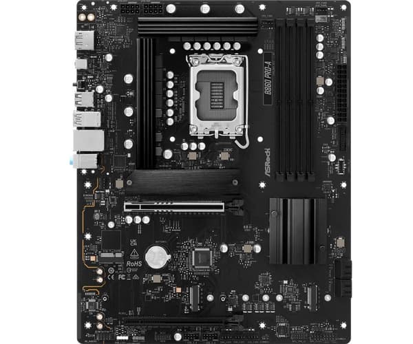 Asrock B860 Pro-A Intel B860 LGA 1851 (Socket V1) ATX