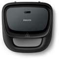 Miniatyrbillede 1 af 6: Sandwichmaskine - PHILIPS - HD2331/90 - 750 W - Trekantede plader - Sort