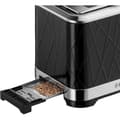 Miniatyrbild 5 av 5: Brödrost - RUSSELL HOBBS - Svart ram - 1500 W - Extra breda springor - Lift'n Look-teknik, återuppvärmning, upptining