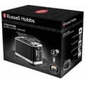 Miniatyrbild 2 av 5: Brödrost - RUSSELL HOBBS - Svart ram - 1500 W - Extra breda springor - Lift'n Look-teknik, återuppvärmning, upptining