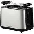 Miniatyrbillede 1 af 6: Brødrister - RUSSELL HOBBS - HEATON - 2 åbninger - Rustfrit stål