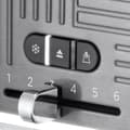 Pikkukuva 3 / 4: Leivänpaahdin - RUSSELL HOBBS - Geoteräs - Teksturoitu metalli - 1640 W - Lift'n Look-, uudelleenlämmitys- ja sulatustoiminnot