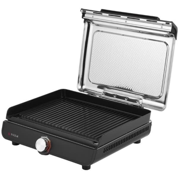 NINJA Grill og Stegeplade - Sizzle GR101EU - Overflade 34x8x13,5cm - Op til 260°C