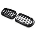 Miniatyrbild 3 av 4: BMW E46 Grill, Glansig Svart Finish, Hållbar ABS-Plast, Perfekt Passform för 1999-2002 Modeller