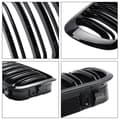 Miniatyrbild 4 av 4: BMW E46 Grill, Glansig Svart Finish, Hållbar ABS-Plast, Perfekt Passform för 1999-2002 Modeller