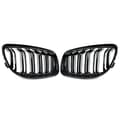 Miniatyrbillede 2 af 2: BMW E90 E91 Grillpar, Glans Sort Finish, Perfekt Pasform til 2009-2012 Modeller,Glansende Sort