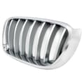 Miniatyrbild 1 av 2: Framgrill för njure till BMW X3/X4, kromad finish, hållbart ABS-material,Vänster sida