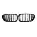 Miniatyrbillede 1 af 2: M5 Look Front Nyrerist, Glans Sort Finish, Høj Kvalitet ABS Plast,1 Par