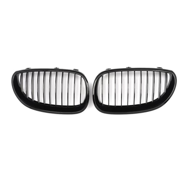 Frontkølergrill, glanssort, holdbar ABS,Glansfuld Sort