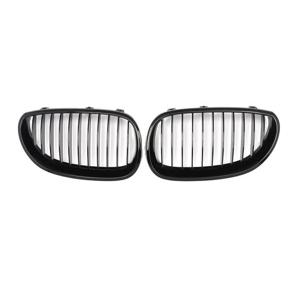 Frontkølergrill, glanssort, holdbar ABS,Glansfuld Sort