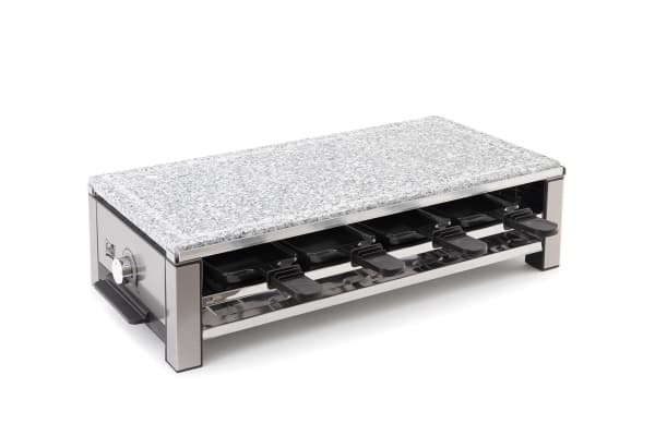 Fritel 142860, 8 person(er), Rustfritt stål, Sort, Rustfritt stål, Stein, 569 x 266 mm, Rotasjon