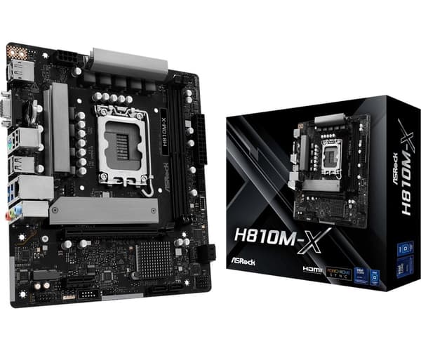 ASRock H810M-X moderkort