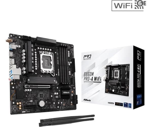 ASRock B860M Pro-A WiFi-moderkort