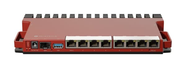 Mikrotik L009UiGS-RM kablet router 2.5 Gigabit Ethernet, Gigabit Ethernet Rød