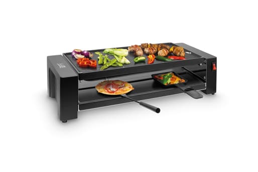Fritel PR 3195, Aluminium, Plastic, 2 zone(s), Black, Grey, Rectangular, Aluminium, 400 x 200 mm