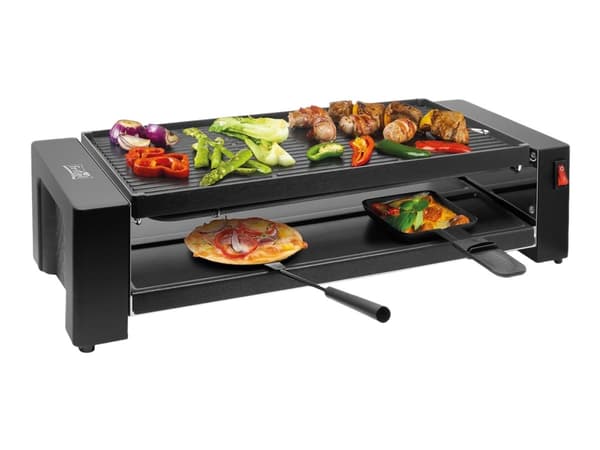 FRITEL Family PR 3195 - Raclette/grill - 1.45 kW - svart