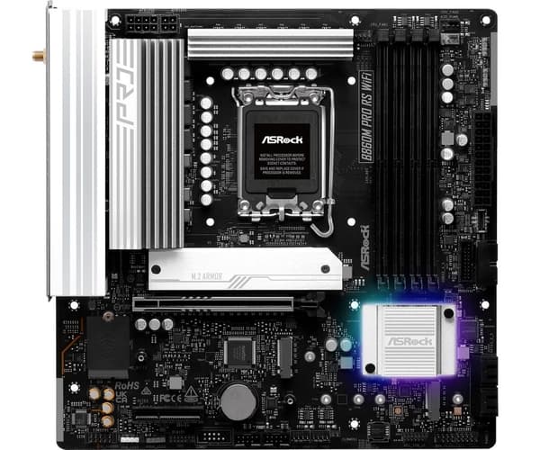 ASRock B860M Pro RS WiFi bundkort