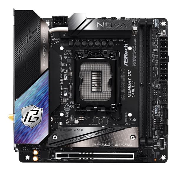 Asrock Phantom Gaming Z890I Nova WiFi Intel Z890 LGA 1851 (Socket V1) mini ITX