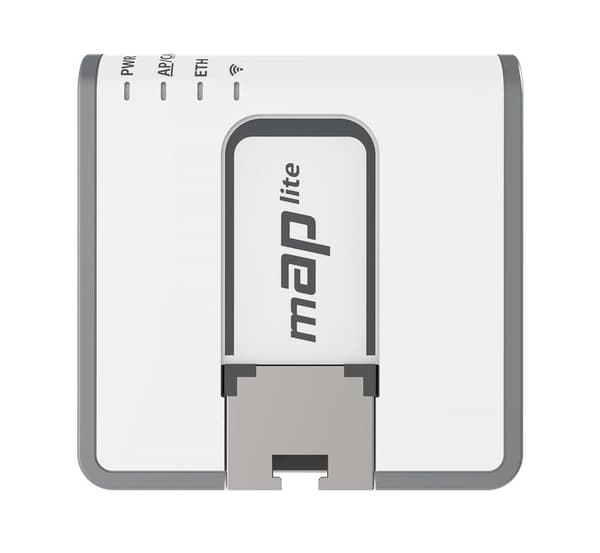 Mikrotik mAP lite valkoinen Power over Ethernet (PoE)