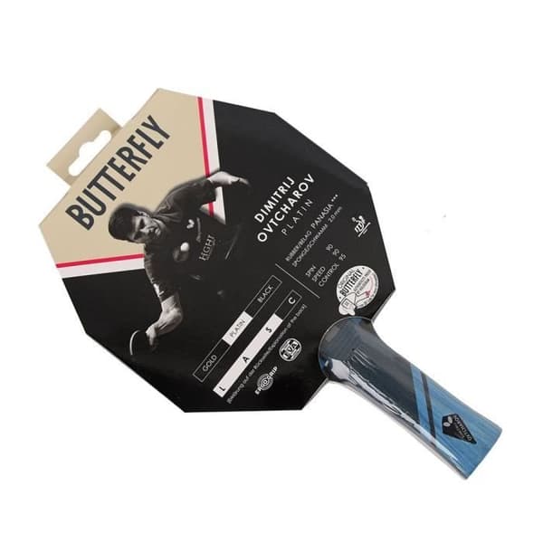FJÄRILSracketar Ovtcharov Platinum Svart,Röd S852269