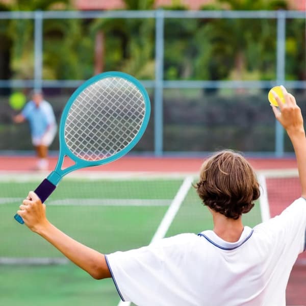 OBOSOE Badminton- og tennissæt til børn – sjovt sportslegetøj til to spillere