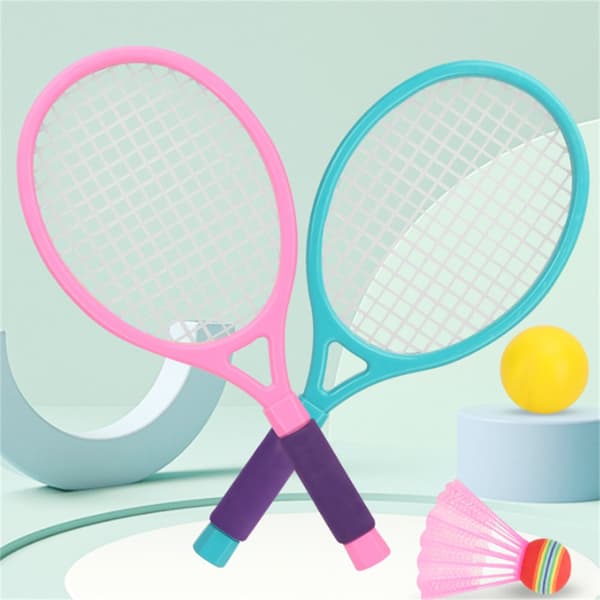 OBOSOE Badminton- og tennissæt til børn – sjovt sportslegetøj til to spillere