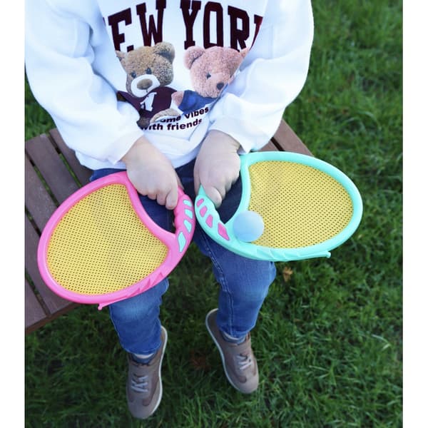 WOOPIE Arcade GAME CATCH BALL – 2 ketchere + 2 bolde