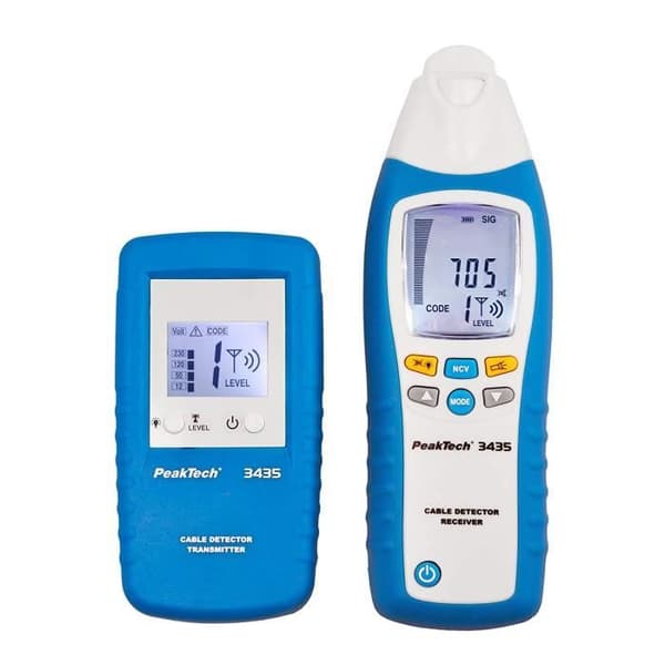 PeakTech Peak Tech Overload Detector Device, Finder, Backup med sändare och mottagare, 1 st, - P 3435