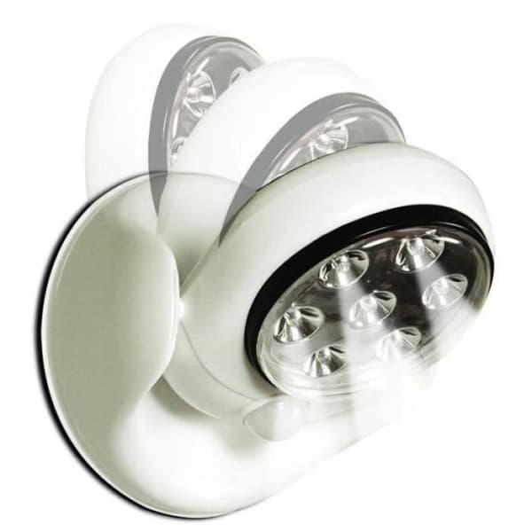 ZII05624-LED-lampa Ljus Rörelsedetektor 360° trådlös sensor Uteplats Säkerhet Trädgårdsvägg