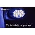 Miniatyrbild 3 av 4: Set med 2 trådlösa 7 LED-lampor med rörelsedetektor - 360 graders vridning
