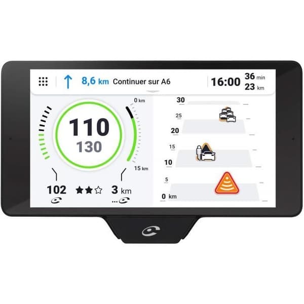 Coyote NAV+ - GPS-navigator med 3D-kartläggning och realtidsvarningar