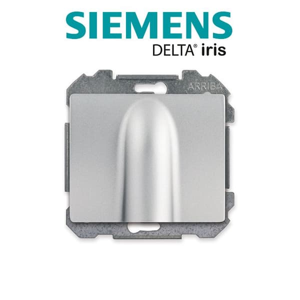 Utgång för kabel Alu Silver Delta IRIS