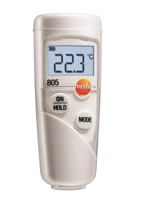 Testo 805 Mini infraröd termometer Batterier ingår - 0560 8051