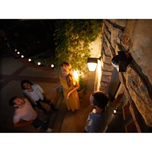 Philips Hue utomhusrörelsedetektor - PHILIPS - Utomhussensor - Svart - Alexa - Detekteringsvinkel 160°