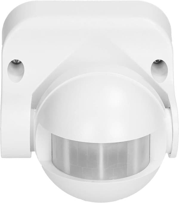 Rörelsedetektor - fotocell Orno CR-201 Utomhusrörelsedetektor IP44 1200W med vertikal justering (Vit)