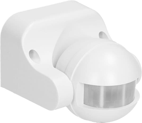 Rörelsedetektor - fotocell Orno CR-201 Utomhusrörelsedetektor IP44 1200W med vertikal justering (Vit)