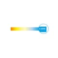 Miniatyrbild 3 av 4: EDM rörelsedetektor LED-remsa - 43,9 cm - 7W - 480lm - 6400K - 31678