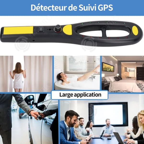 INN Bildetektor 1mhz-2,8ghz multifunktion hörbar och visuell signalfunktion 20 timmars batteritid