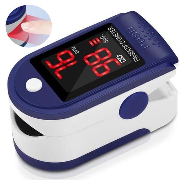 INN® Home Detektor Fingertipp Detektor LED-display Sensor Digital elektronisk mättnadsmätare Lätt att bära