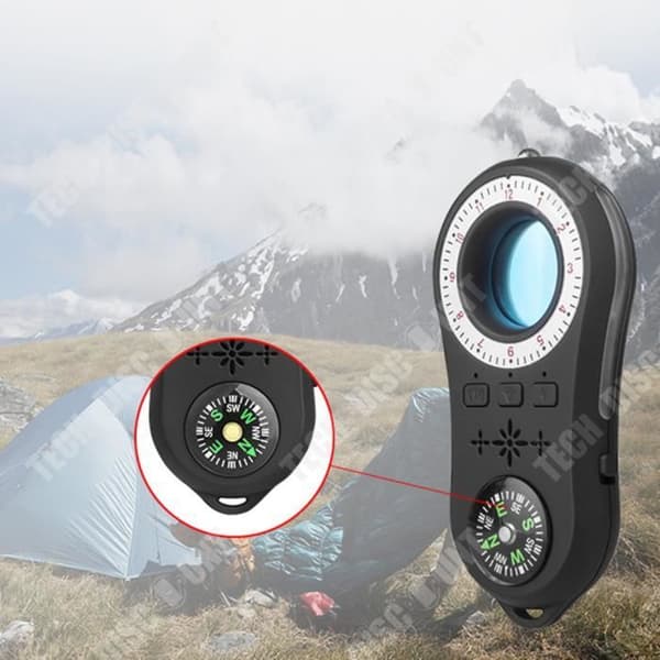 TD® Trådlös vibrationslarmdetektor hotell anti-smygskytte multifunktions infraröd detekteringsskanner pinhole kamera