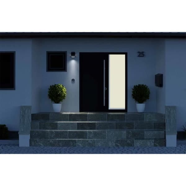 Goobay Solar LED-vägglampa med rörelsesensor, 3,2 Watt