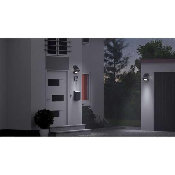 Goobay Solar LED-vägglampa med rörelsesensor, 3,2 Watt