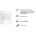 Miniatyrbild 2 av 2: Hombli Smart Bluetooth-rörelsesensor med omedelbara aviseringar | Trådlös PIR-rörelsedetektor inomhus