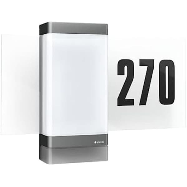Utomhus LED-applikation - STEINEL - L 270 Digi SC - Rörelsedetektor 180° - Ljusstyrka 637 lm - IP44