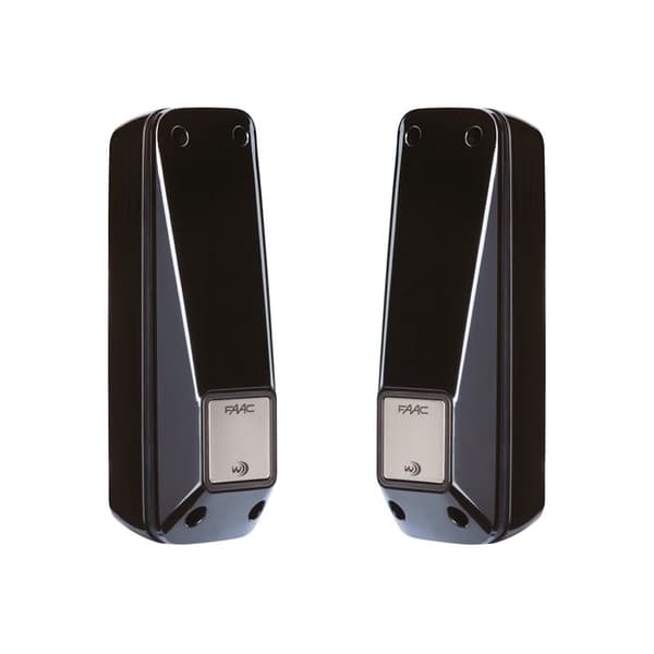 Fotoceller - FAAC - XP20WD - Vridbara 180° - Räckvidd 20 m - Trådad/ Batteridriven